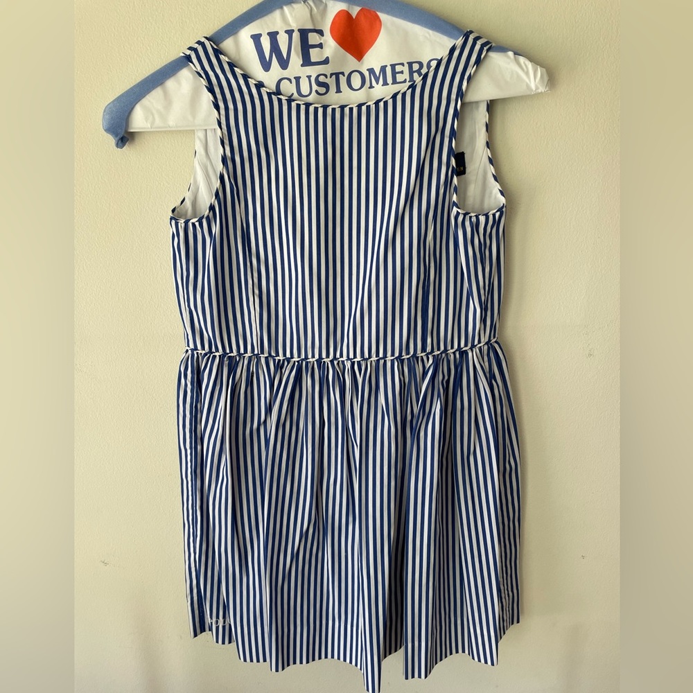 Polo Ralph Lauren Blue and White striped Dress
